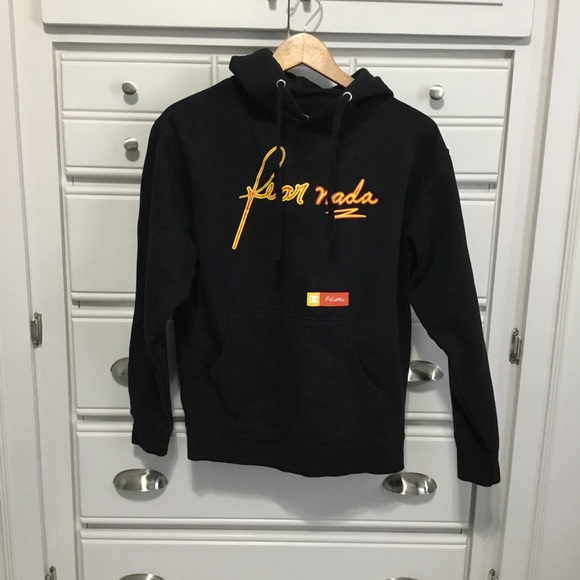 FEAR NADA Hoodie CHERRY DOC EsLoMio size M - Picture 2 of 12